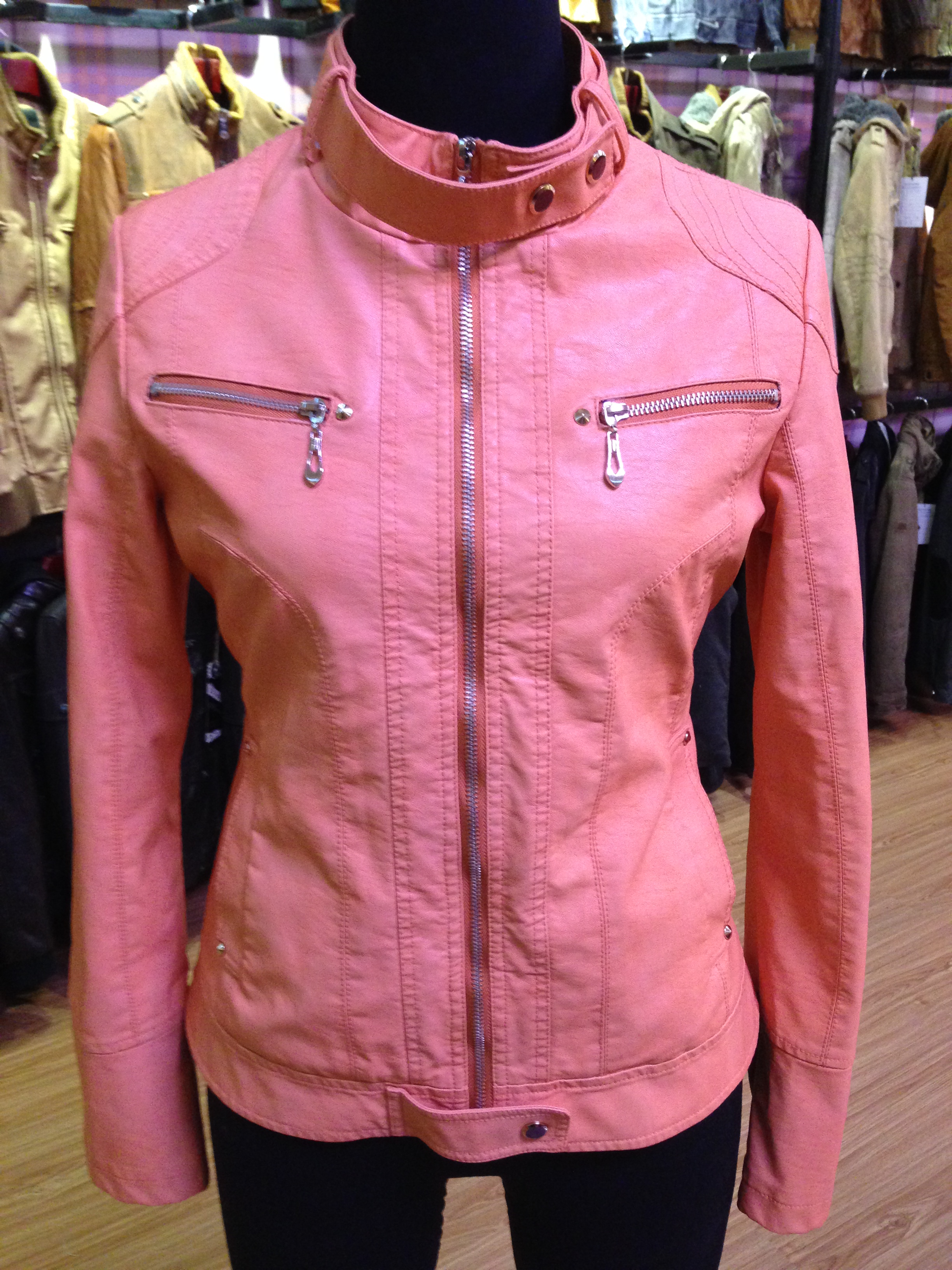 lady pu jacket JTK-L41